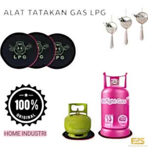 Alas Tatakan Tabung Gas LPG Anti Selip dan Tahan Lama