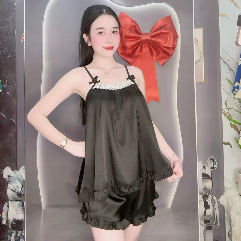 2 dây (40-75KG)GẤM XƯỚC ÁNH KIM, MỀM MỊN , PHỐI REN VÀ BÈO CƯNG CHO NỮ! | BigBuy360 - bigbuy360.vn