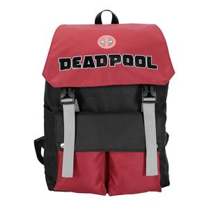 Maska, Rekaan Marvel Deadpool, Sesuai untuk Gadis dan Lelaki Sekolah Menengah, , Sesuai untuk Perjalanan, Beg Bahu Berganda Estetik Tinggi, Sesuai untuk Pelancongan Musim Bunga, Warna Hitam dengan Merah, Beg galas Kepak, Backpack   Bags  Ransel [COD]