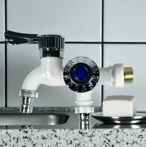 TERRIC Keran Air Faucet Double Water Outlet Mop Pool Multifunctional - TE2