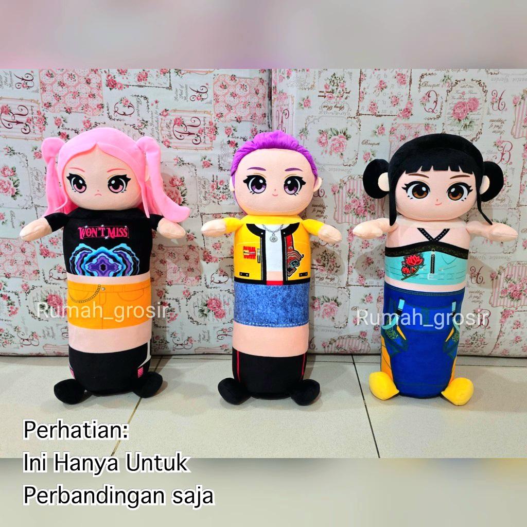 Plushie - Boneka KPOP Demon Hunter Golden Huntrix Boneka KPOP Karakter Mira Zoey Rumi