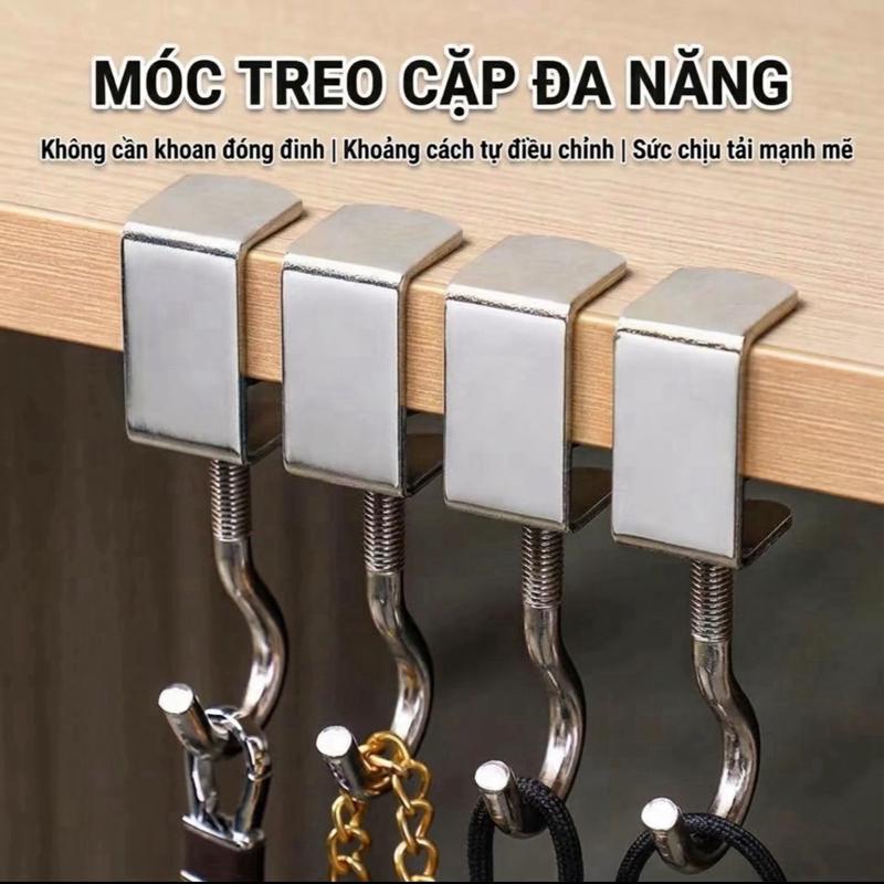 Móc Treo Balo Túi Sách Kẹp Bàn - Không Cần Khoan Đục