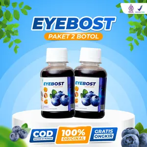 [2 BOTOL MADU EYEBOST] MULTIVITAMIN MATA MEMELIHARA KESEHATAN Bantu Masalah Mata Buram Mata Kering Lemak mata supplements suplemen