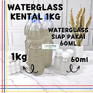 Waterglas Batik 1kg - Harga Sudah Termasuk Packing