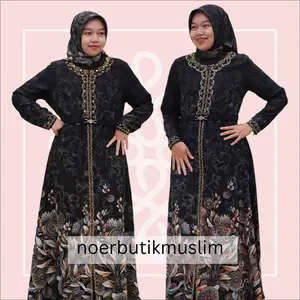 HIKMAT FASHION ORIGINAL A202532 ABAYA HIKMAT NOERBUTIKMUSLIM