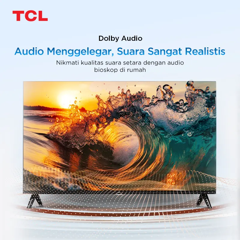 [Mid Month SALE] [Ultimate 2K QLED TV] TCL 32 inch V5C - 2K FHD - QLED - HDR 10 - Multiple Eye Care - Dolby Audio - Bezel-less (Model: 32V5C) 2