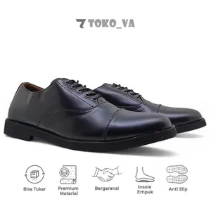 Sepatu Tali Oxford Pria Pantofel Big Size Jumbo 44 45 46 47 48 / Sepatu Kerja Pantopel Formal Cowok Ukuran Besar - X01
