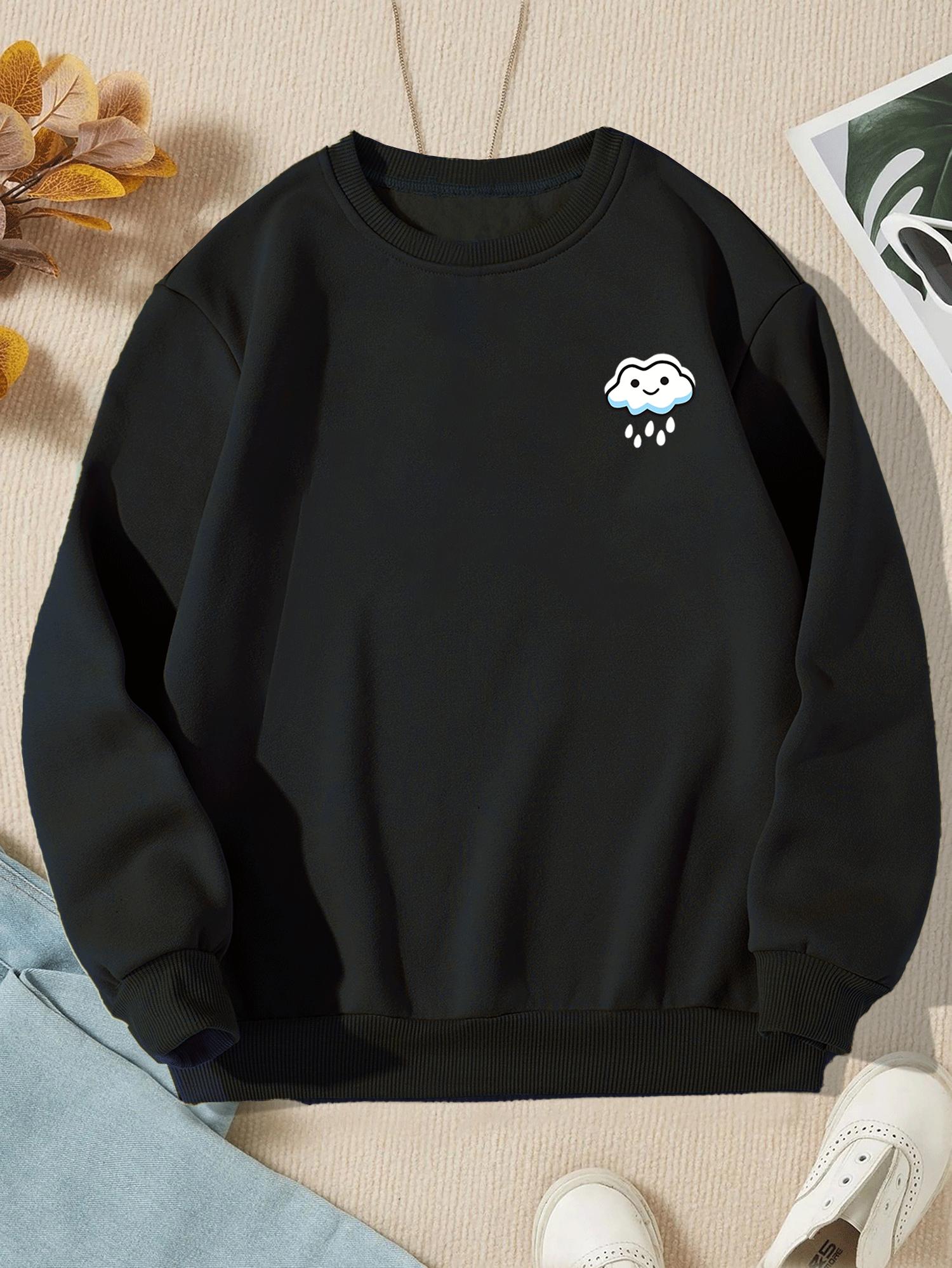 LURIANCLOTH - Sweater Wanita Rain korean Remaja Dewasa Sweater Cewe Flecce Murah Hitam / Putih / Misty / Denim Dusty / Mint Panjang Oversize LURIANCLOTH - Sweater Wanita Rain korean Remaja Dewasa Sweater Cewe Flecce Murah Hitam / Putih / Misty / Denim Dusty / Mint Panjang Oversize