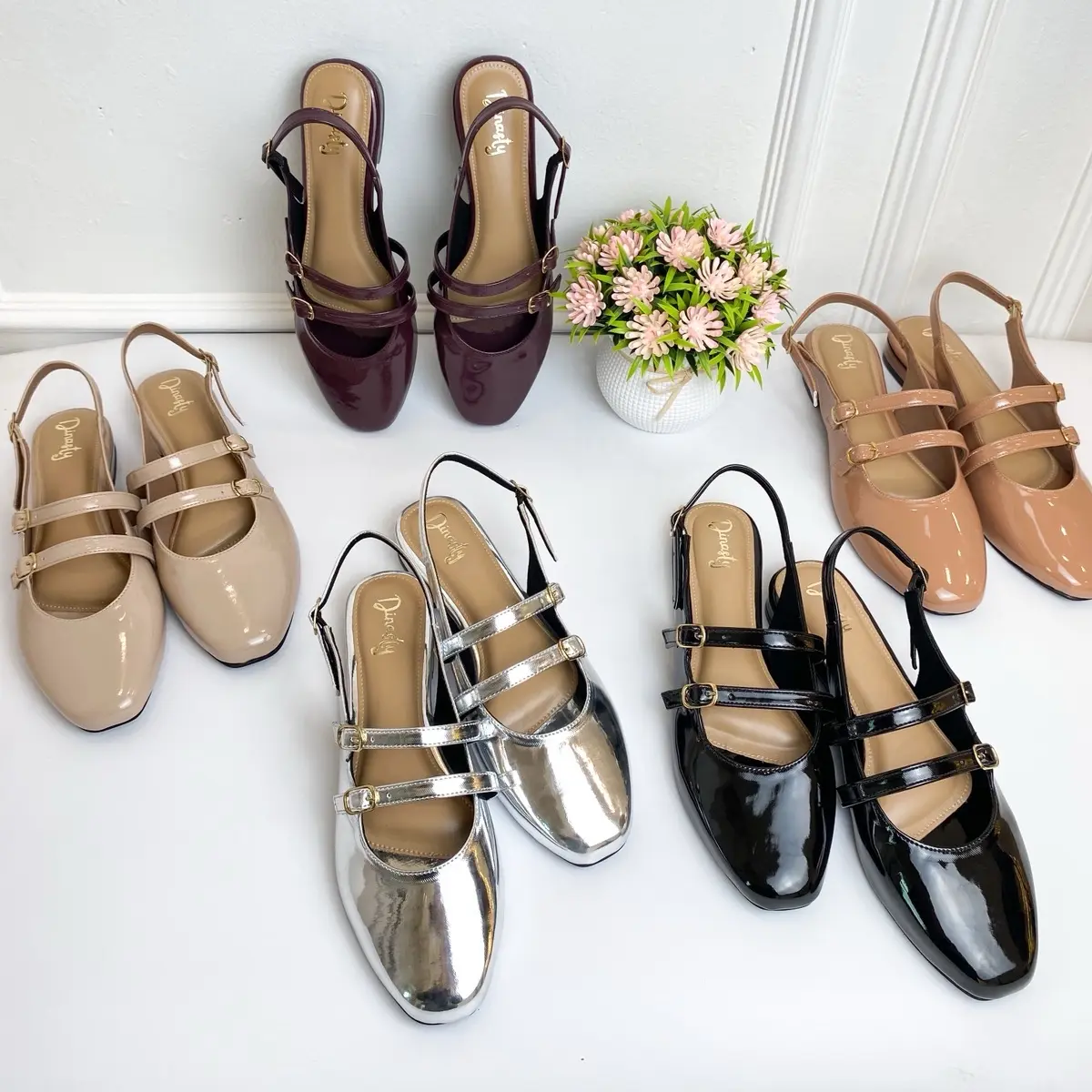 HILTON 37-41 Hak 2cm by Dinasty Sandal Official  Mules Wanita sandal mules