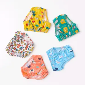 BOMBOOKIDZ Celana Dalam Anak Babydoll Printing Bahan Katun Lembut Nyaman Ukuran S M L Fashion Pakaian Laki Desain Lucu Menarik Cocok Untuk Aktivitas Sehari-hari 6 PCS