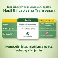 Gambar Stevibe by Flimty - Pemanis Alami Stevia - 15 ml - 15 ML dari Gorilla Supplement Kab. Bandung 4 Tokopedia