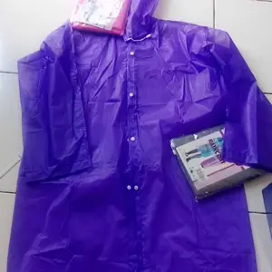 WJO32 JAS HUJAN PONCHO EVA UNISEX TERUSAN TEBAL
