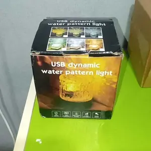 lampu proyektor aurora  / lampu tidur RGB remot / lampu estetik / lampu aestetik. Hiasan aesthetic lampu  aurora  kamar Kotak