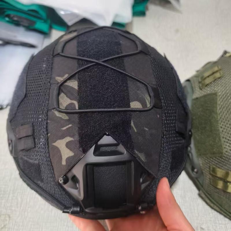 Product Introduction of Helmet Cover for Fast MH PJ BJ OPS-Core Helmet Cove rwith Elastic Cord 5