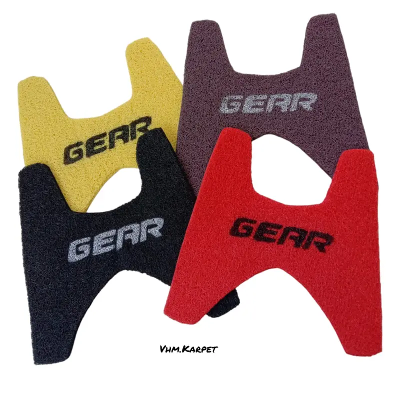 Karpet motor pijakan kaki lantai motor  bordes alas kaki motor ymh gear 0