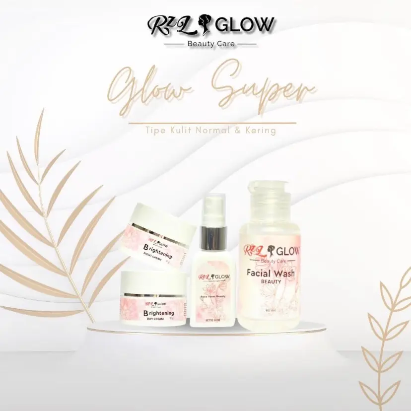 Skincare rzl glow paket glow super