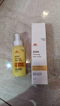 Product Review of [100ml] WHITE INC AHA Body Lotion to Whitening & Moisturising | Hand Body Lotion Pencerah Mencerahkan Melembabkan Sebagai Body Booster |  Arbutin, Glycolic, Niacinamide from m** 2