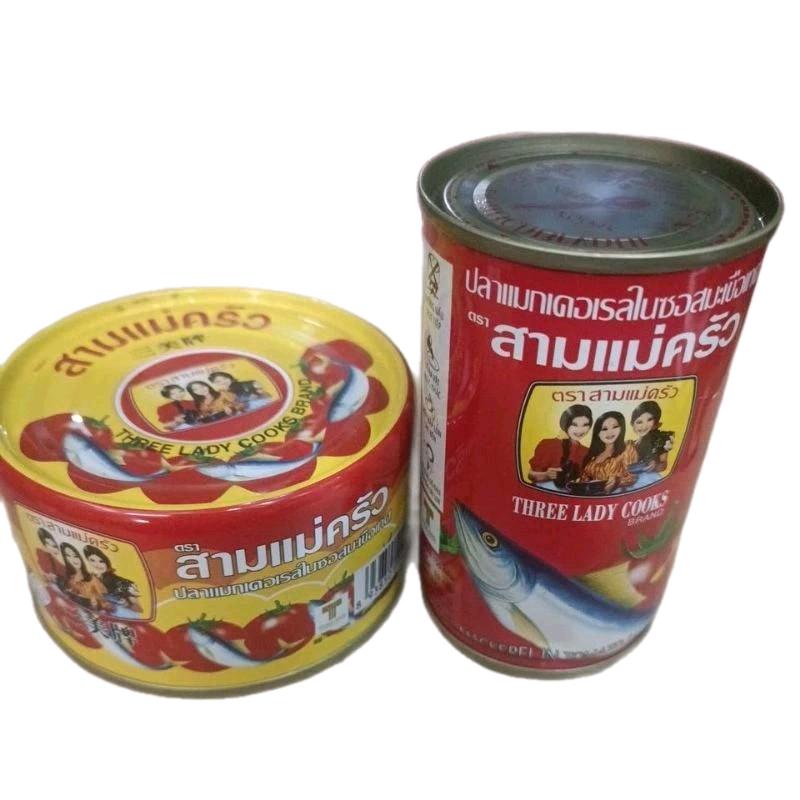 Combo 1 2 3 4 5 6 10 hộp cá mồi Date2028 khui muỗng Cá mồi 3 cô gái 2 loại loại tròn loại dẹp 155g 190g