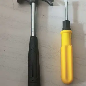 01225 Hammer Screwdriver Set 2 in 1 Obeng Bolak Balik + Palu Martil Home Tools