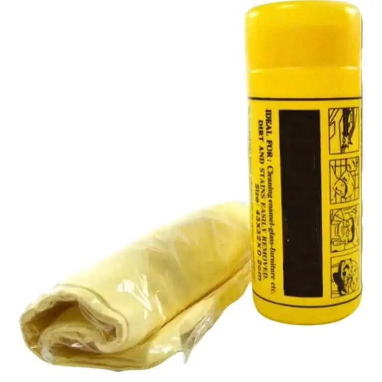 Kain Lap Serat Sintesis Packing Box Ukuran 43x32 Warna Kuning - Car - Cleaning