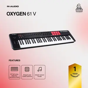 [Ready Stock] M-Audio Oxygen 61 V | MK5 USB Keyboard Midi Controller