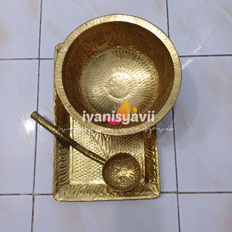 Set Cuci Kaki Pengantin Lengkap | Set Kacar Kucur + Set Bokor + Gendongan 2