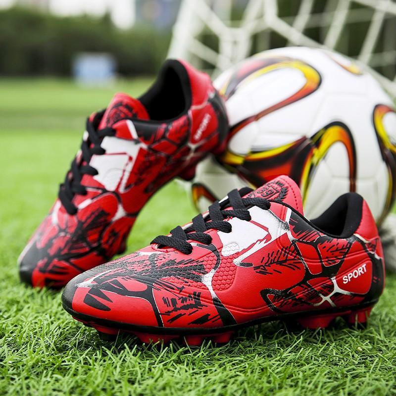 Product Introduction of Child and adult men spike football boots soccer shoes kasut bola sepak sports shoes men's shoes sneakers men's sneakers sports casual shoes but bola sepak children's sneakers children's shoes football boys' shoes men's united kasut bola sepak budak 8