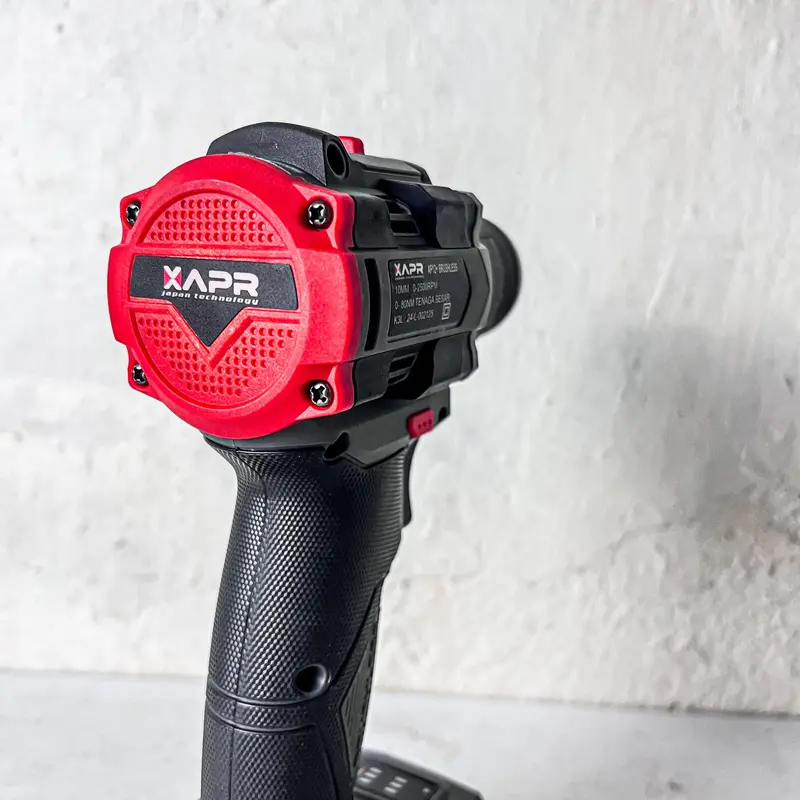 APR RAJA BOR CORDLESS BRUSHLESS TYPE AP12+ 10MM KEYLESS AUTO LOCK MESIN BOR BESI KAYU DRIVER SEKRUP DRILL 8
