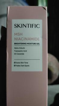 Product Review of BIG SIZE SKINTIFIC MSH Niacinamide Brightening Moisture Gel 80g from 🎧**🇸 1