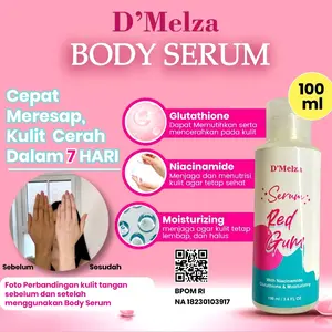 D'Melza Body Serum BPOM mencerahkan kulit