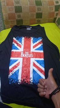 Product Review of ShopAoi Singlet The Beatles / Kaos tanpa lengan / Kaos Dalam / Singlet Murah Santai Hitam Motif Pria Polos from J** R** 1