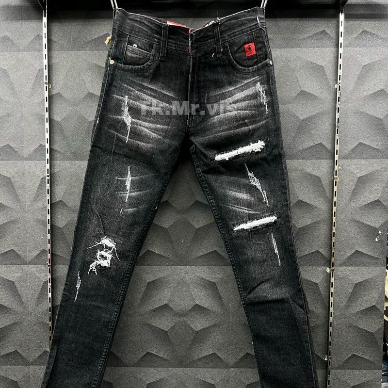 Celana jeans sobek panjang pria keren dewasa slimfit Lembut Nyaman Melar sobekpria Denim Distro Skinny 5