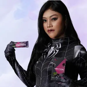 Energi Alami dalam Serbuk Minuman Rasa Blackcurrant