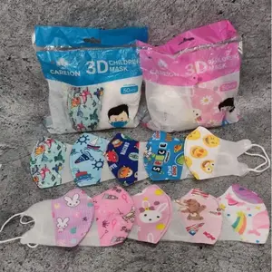 (eceran) Masker Duckbill Anak Karakter Masker Motif Anak 3D Cewek Cowok Fashion