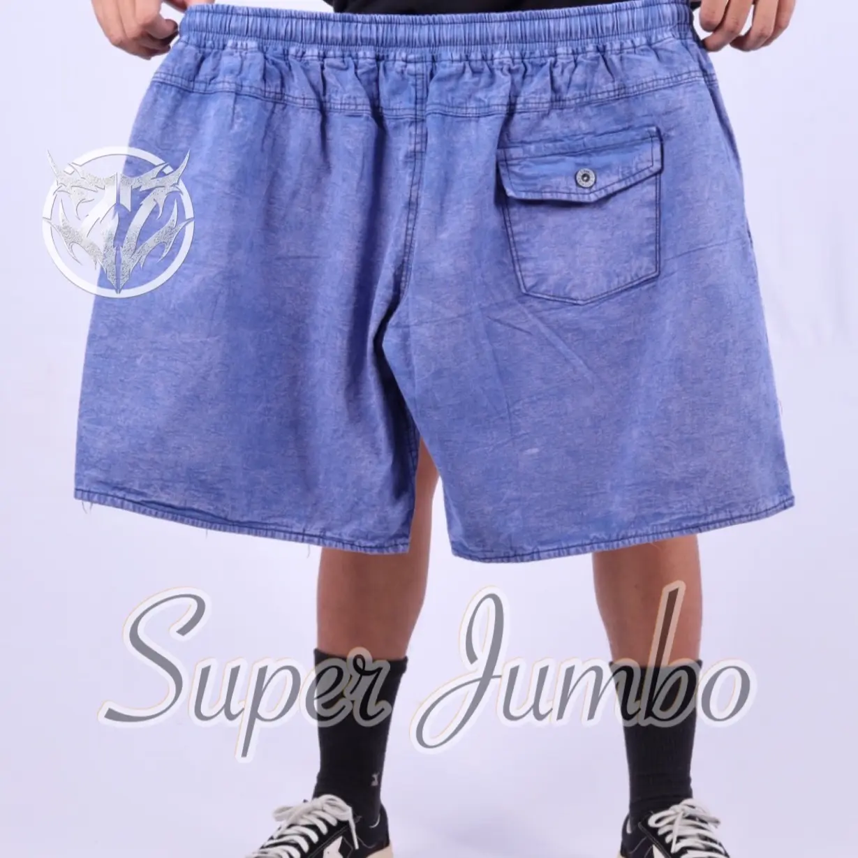 Celana Pendek Pria Ukuran Super Jumbo / Celana Pria Size 2XL.3XL.4XL / Celana Pria Demim Big size