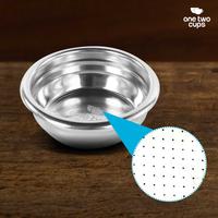 Gambar USEA x One Two Cups | Filter Basket Portafilter Non-Pressurize Single Wall 58mm - Y58 - Silver, 2 Cup dari Usea Official Store Kota Administrasi Jakarta Barat 2 Tokopedia