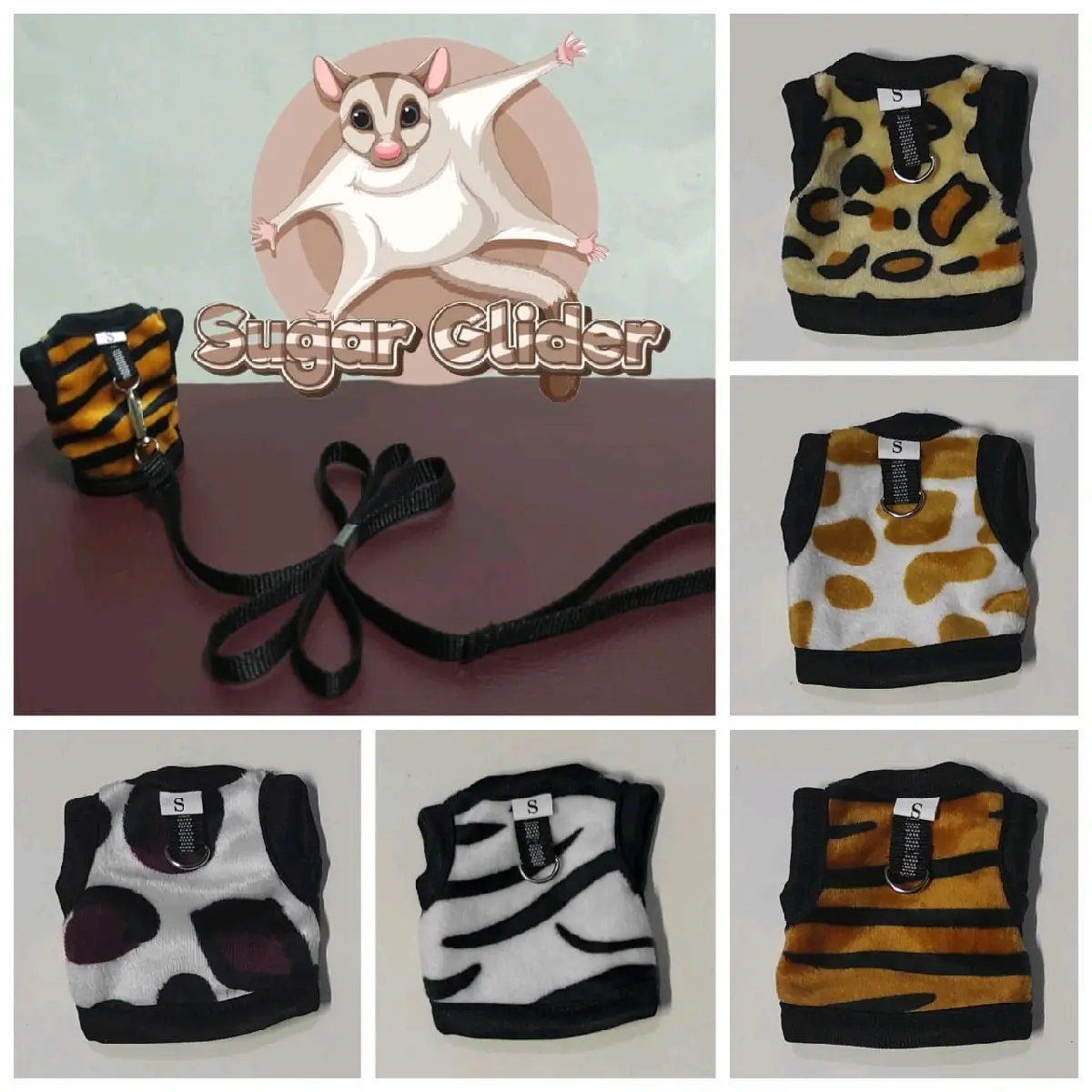 baju tuntunan sugarglider / tupai /hemser { size m }