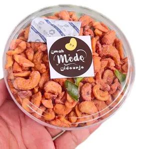 kacang mede pecah belah varian pedas manis thailand daun jeruk kemasan 250gram [oven]