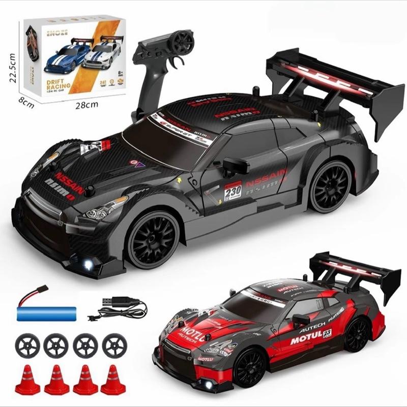   Siêu Xe drift  1 24 Điều Khiển Từ Xa DRIFT Racing Tốc Độ Cao 25km h Có Đèn LED 4 Bánh Drift Pin sạc 