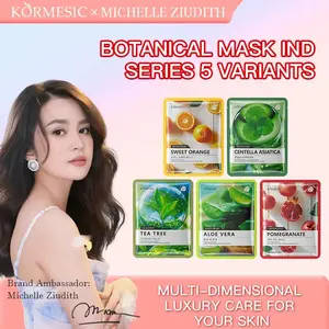 BPOM CERTIFIED Kormesic Plants & Fruits Series Sheet Mask Masker Wajah Tisu Lembar KOREAN SKINCARE COSMETICS COSMETIC KOREA KOSMETIK
