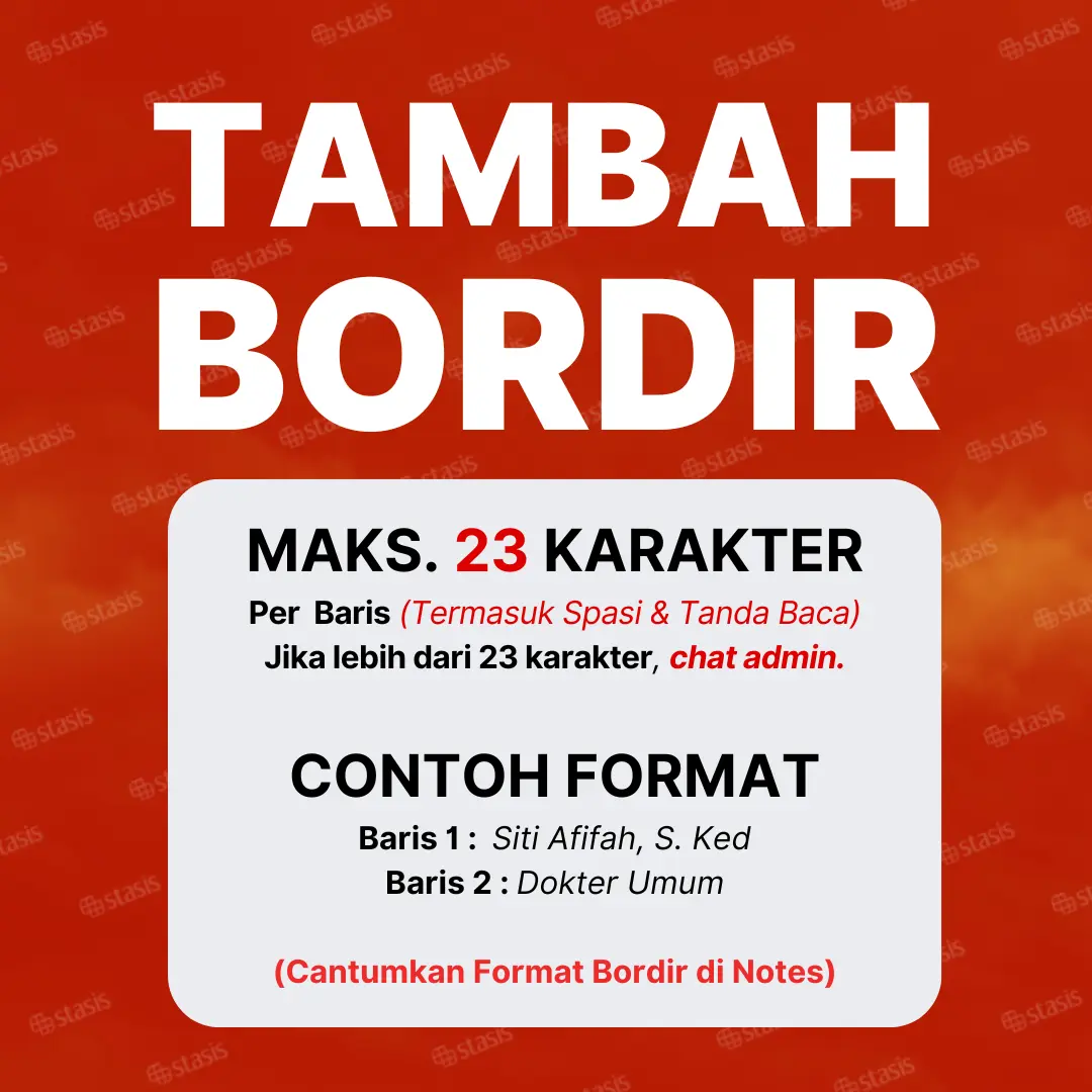 Custom Bordir Nama dan Logo - Home Of Stasis Medical Scrub Doctor’s Baju Panjang Pendek Celana Jaga V-Neck Joger Cargo OKA Perawat/Dokter Nakes Polydex , polos seragam Safety kerja pria wanita Set Terpisah ada Hitam Bordir Wearpack