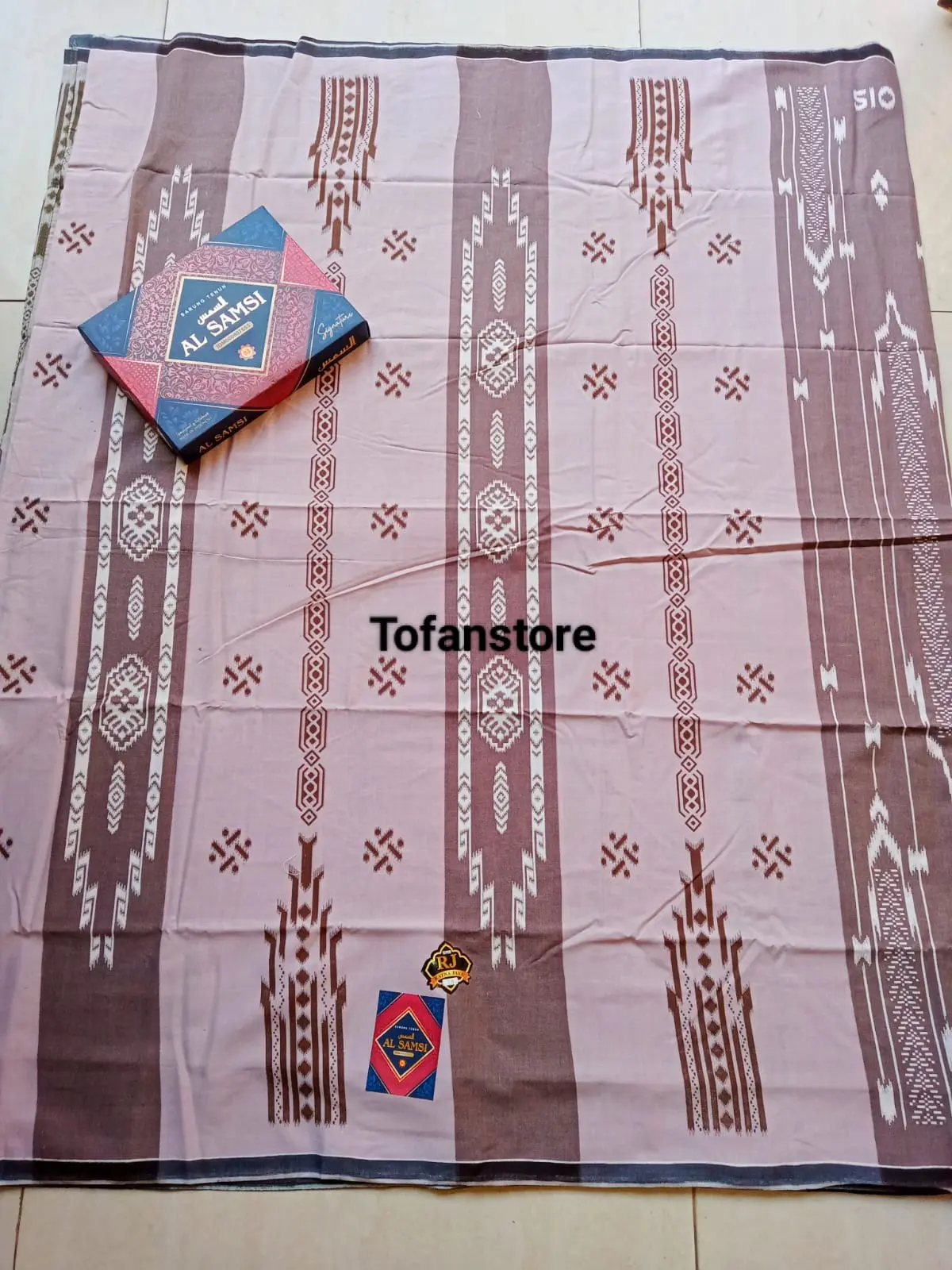 AL SAMSI SARUNG TENUN PRIA DEWASA MOTIF BHS TERBARU BAHAN KATUN HALUS LEMBUT ADEM Bunga Keren