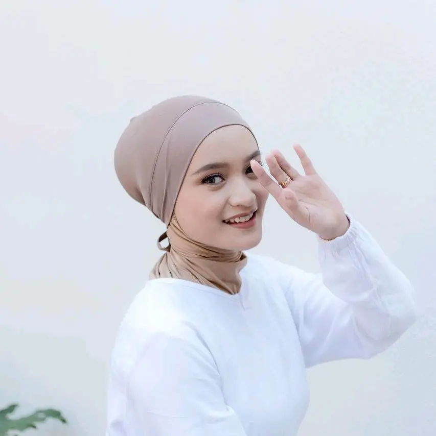 Ciput Jersey Dalaman Hijab Wanita Instan Dewasa - Kerudung Basic