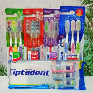 PROMO !!! sikat gigi ciptadent isi 3pcs cuma 10ribuan sajaa tampilan mewah nyaman dipakai untuk membersihkan gigi