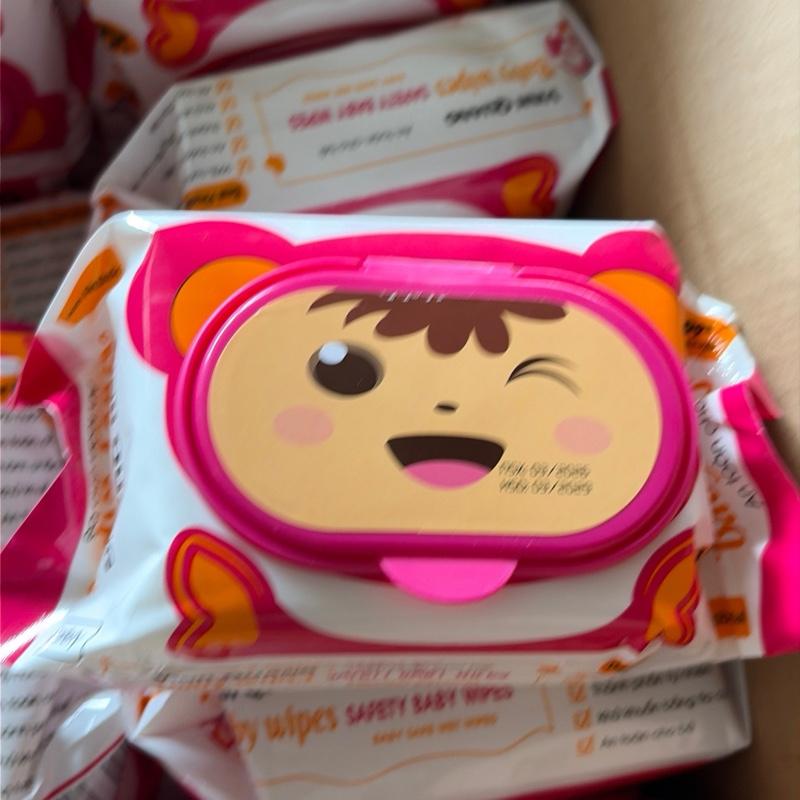 Combo 10 gói khăn ướt baby wipes vinh quang - Sản phẩm chăm sóc sức khỏe cho bé