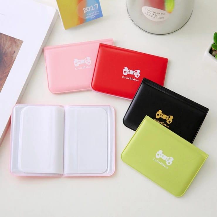 [COD] Dompet Kartu Kulit 12 Slot Card Holder Dompet Wanita 1