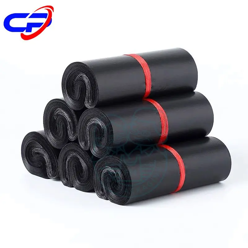 Plastik Polymailer Olshop / Plastik Packing Hitam  EKONOMIS D 30x50cm Isi 100pcs Lem Kuat Anti Plong grosir Termurah 3