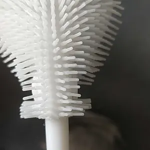 [BELI BANYAK LEBIH HEMAT] ANGOLA Sikat Pembersih Botol/Gelas Serbaguna S01 Cleaning Brush / Alat Pembersih Botol Multifungsi Silikon