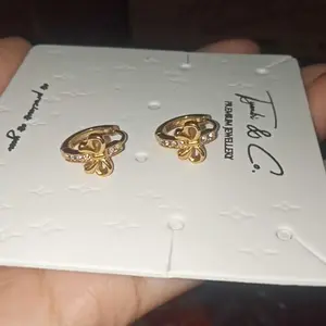 Tymbi&Co - Fairy hoops Earring Collection 18K Gold Plated  | Anting Titanium Anti Karat