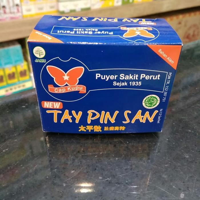 obat puyer sakit perut cap kupu kupu 12's tay pin san tai pin san